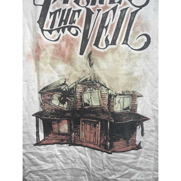 Pierce The Viel Fearless Records Shirt Band Tour Concert Tee Graphic White M - Picture 2 of 8